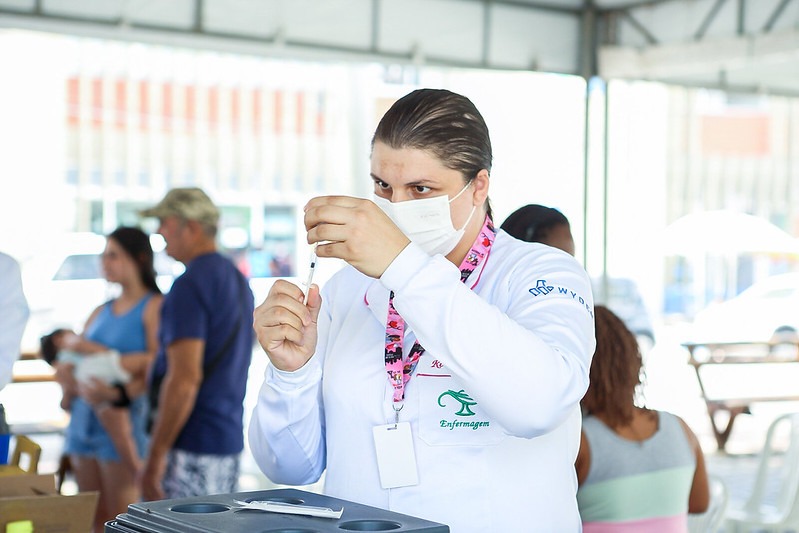 Vacinação contra Influenza é levada hoje ao bairro Nova Caruaru