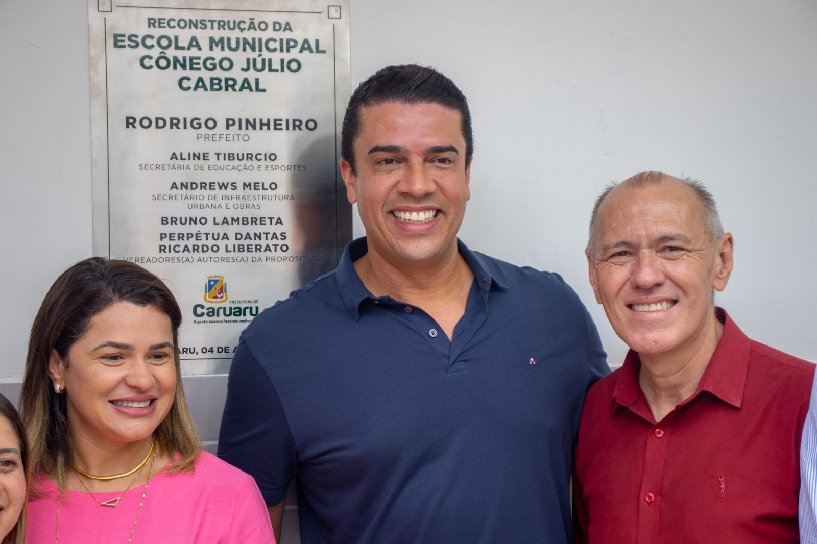 Liberato celebra requalificação de mais uma escola na zona rural 