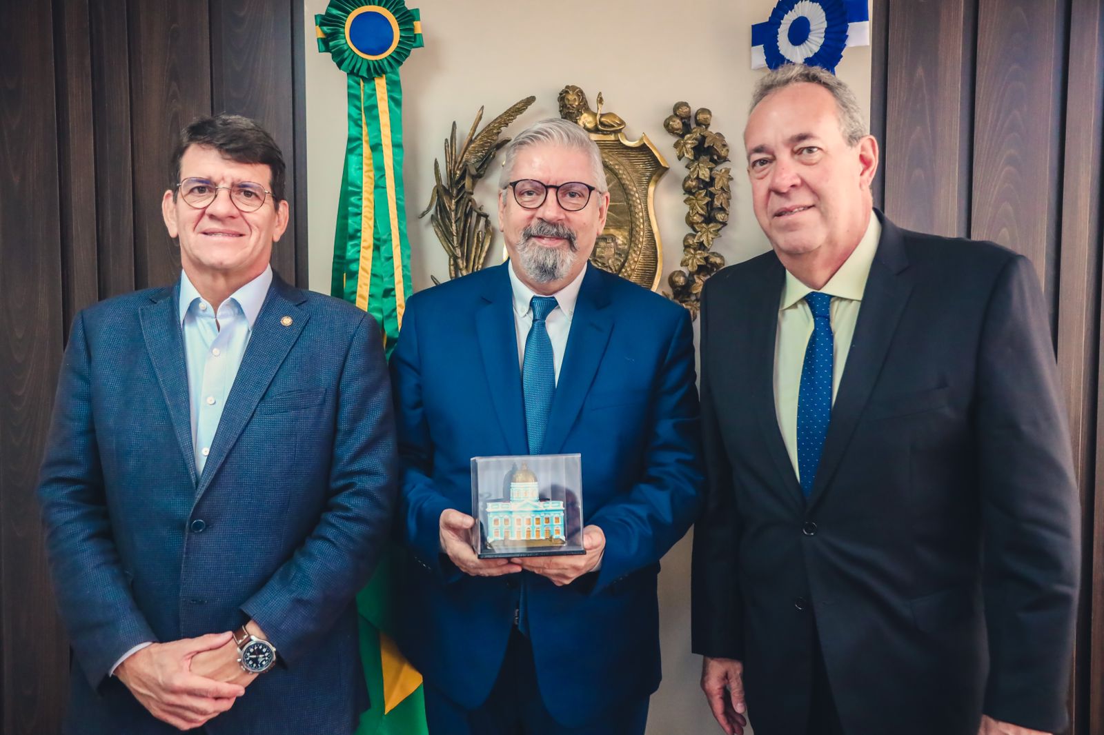 Álvaro Porto recebe conselheiro da Embaixada portuguesa no Recife