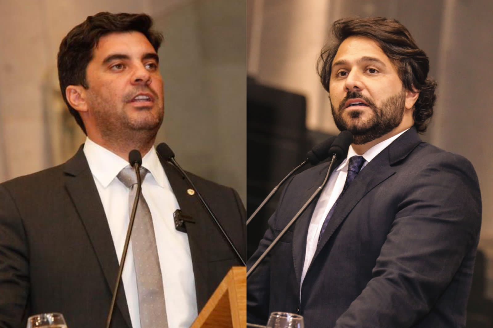 Em meio à disputa do TCE, Raquel recebe Kaio Maniçoba e Rodrigo Novaes no Palácio