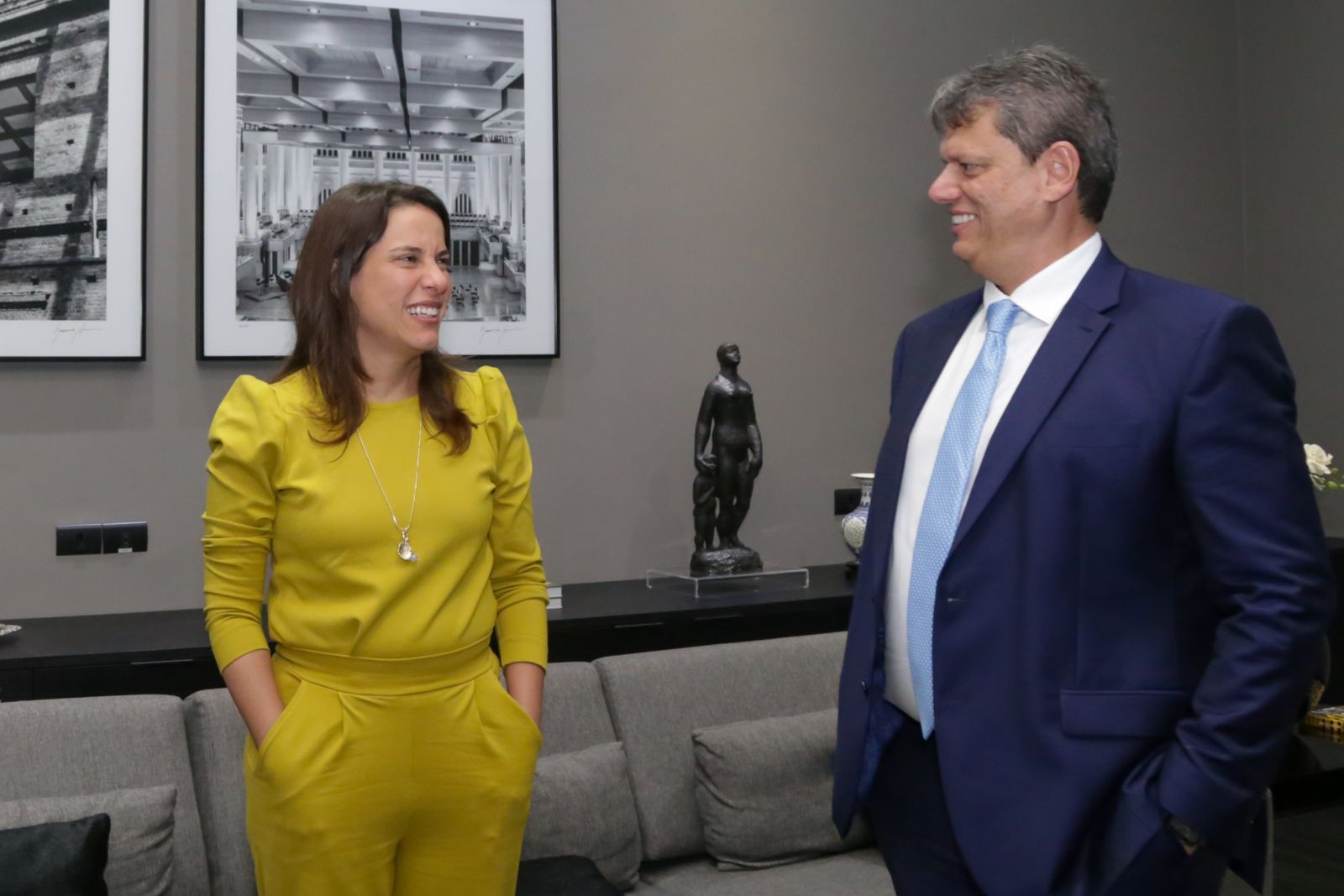 Tarcísio cita Raquel como presidenciável em 2026