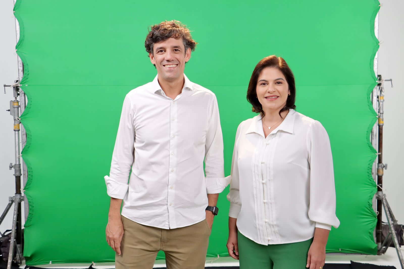 Daniel e Priscila participam de inserção nacional do Cidadania