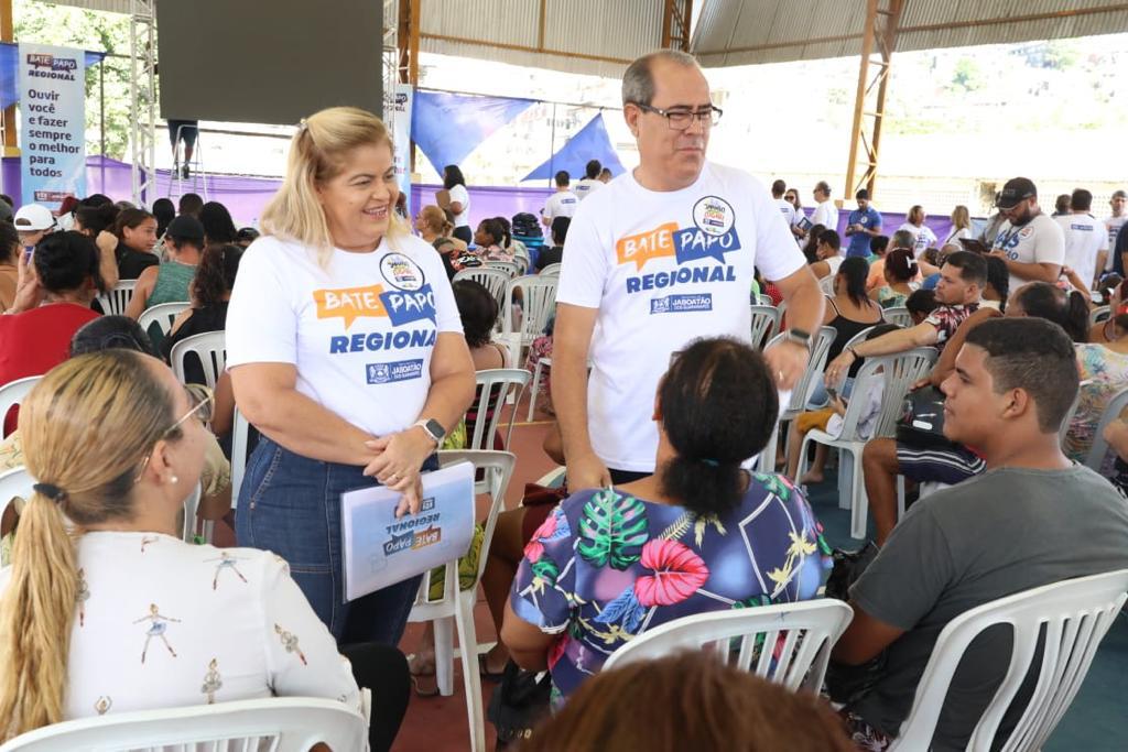 Mano anuncia ações durante o Bate Papo Regional nos Curados 