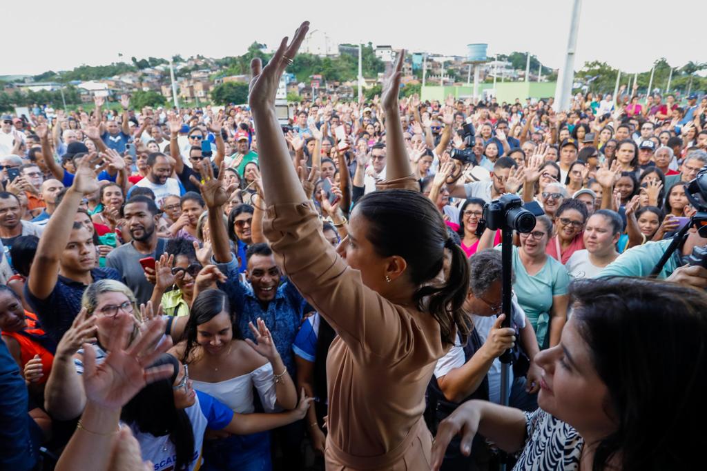 Em Escada, governadora inaugura parque de lazer e preservação ambiental