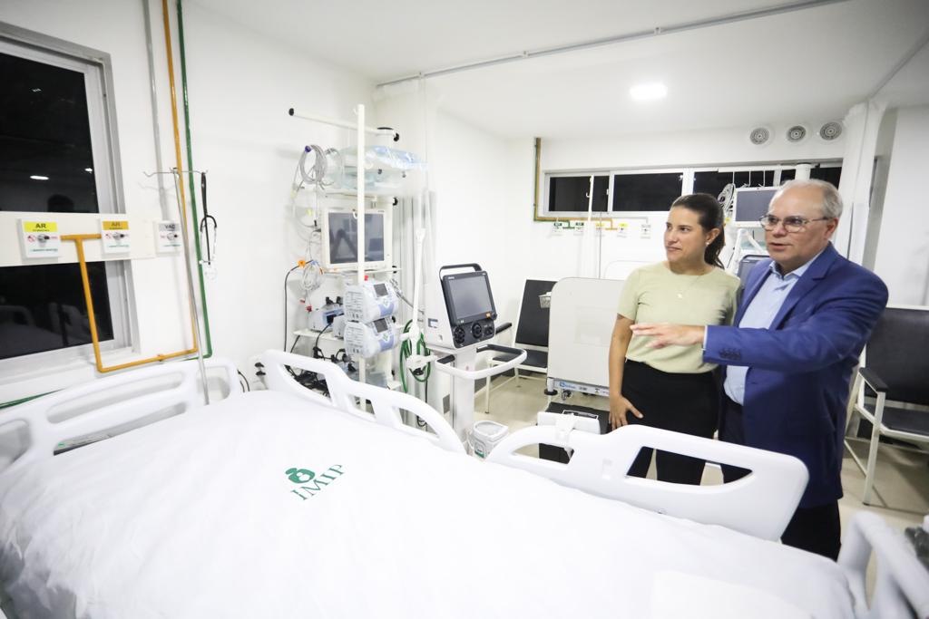 Raquel Lyra inaugura UTI Cardiológica Pediátrica do Imip