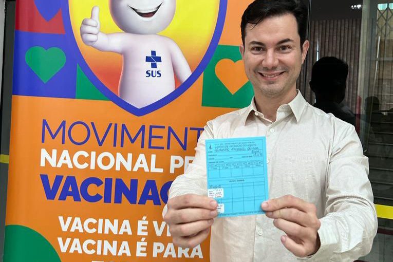 Clodoaldo quer cartão de vacina atualizado como critério de desempate em concursos públicos