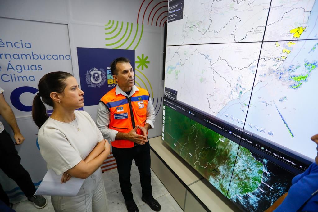 Governadora visita sede da Apac para monitorar chuvas