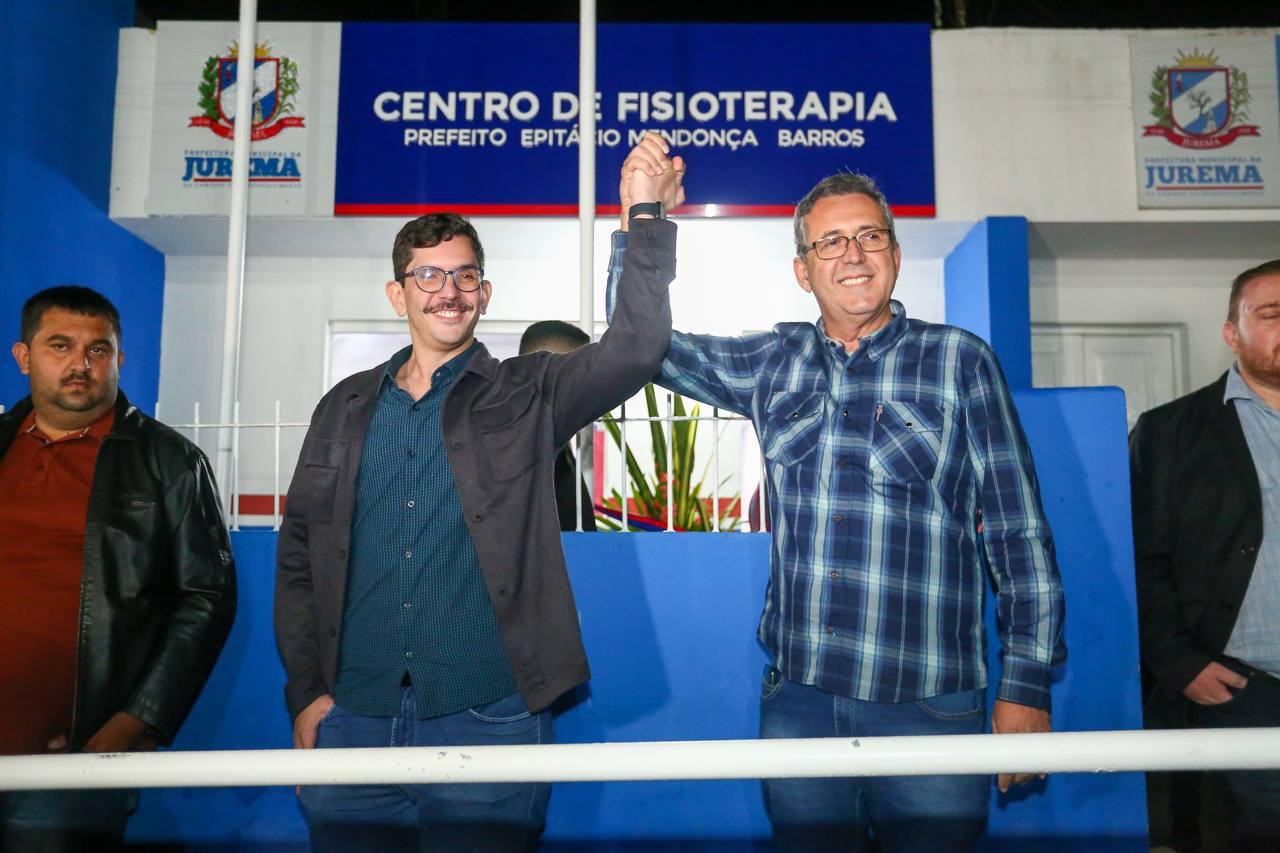 Eriberto Filho participa de inauguração de Centro de Fisioterapia em Jurema