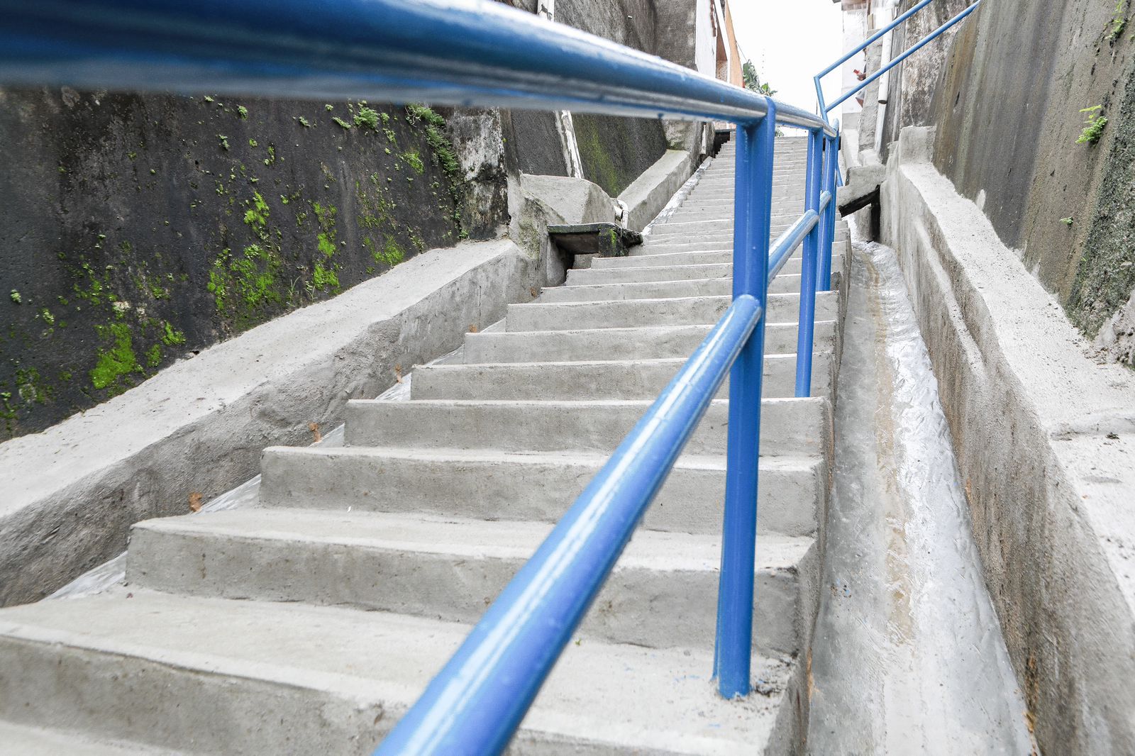 Mais três escadarias requalificadas são entregues na Bomba do Hemetério 