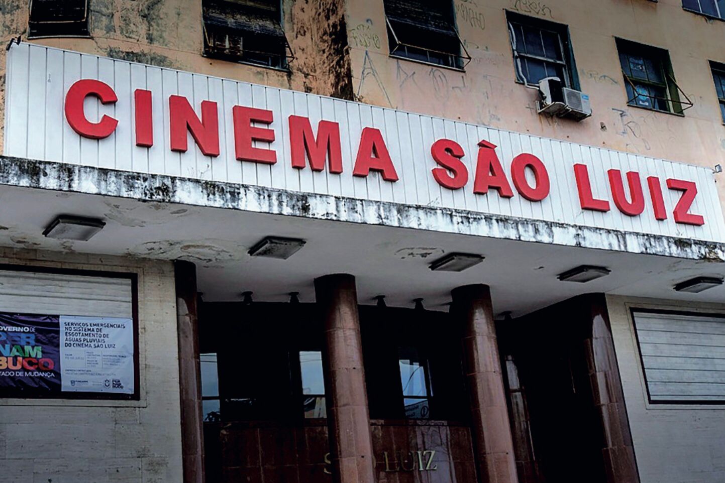 Estado anuncia início de obras emergenciais no Cinema São Luiz