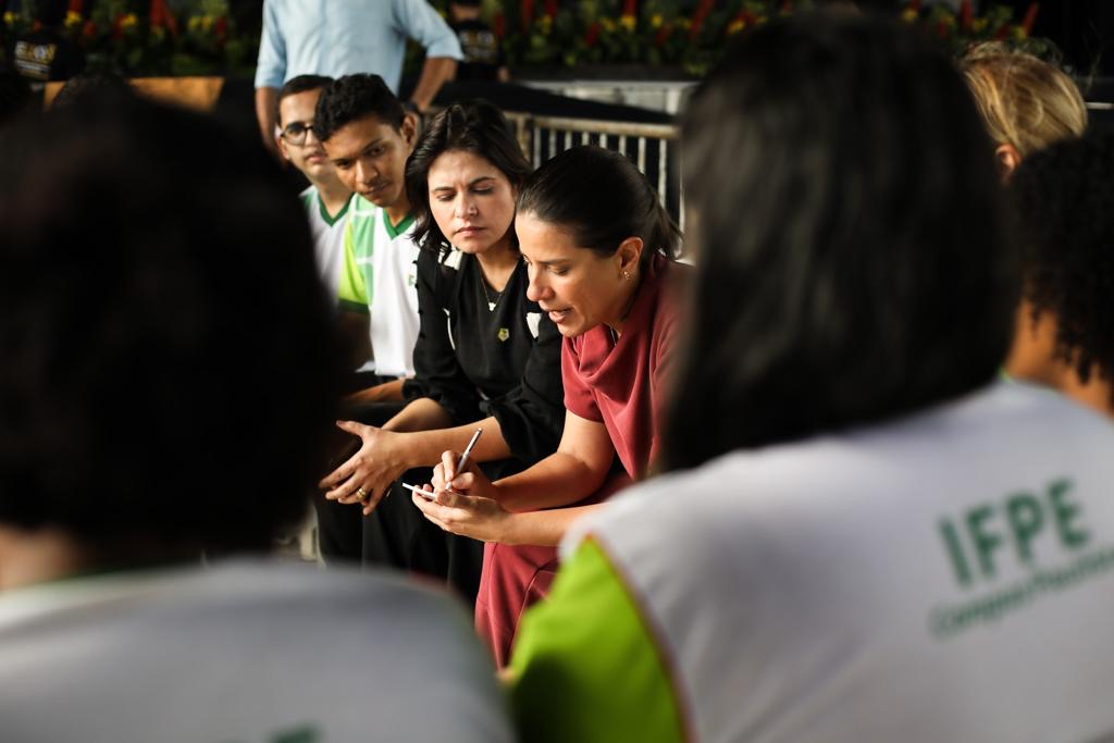 Governadora acompanha Lula na inauguração do Campus Paulista do IFPE
