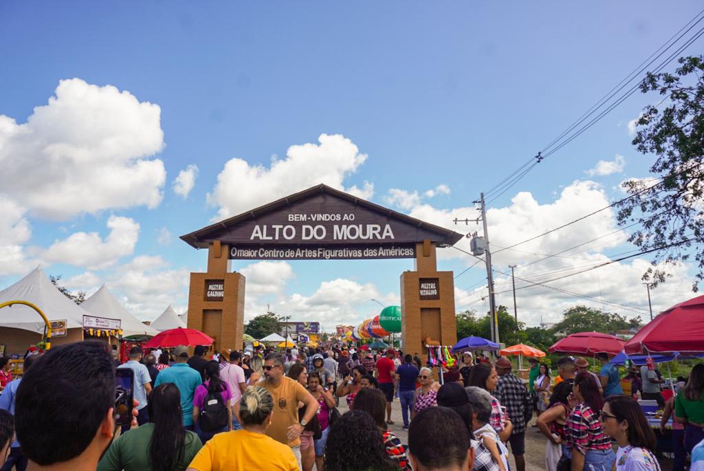Polo Mestre Vitalino, no Alto do Moura, recebe bom público neste domingo