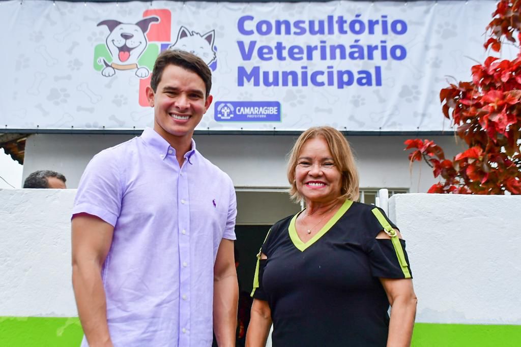 Nadegi entrega Consultório Veterinário Municipal em Camaragibe 