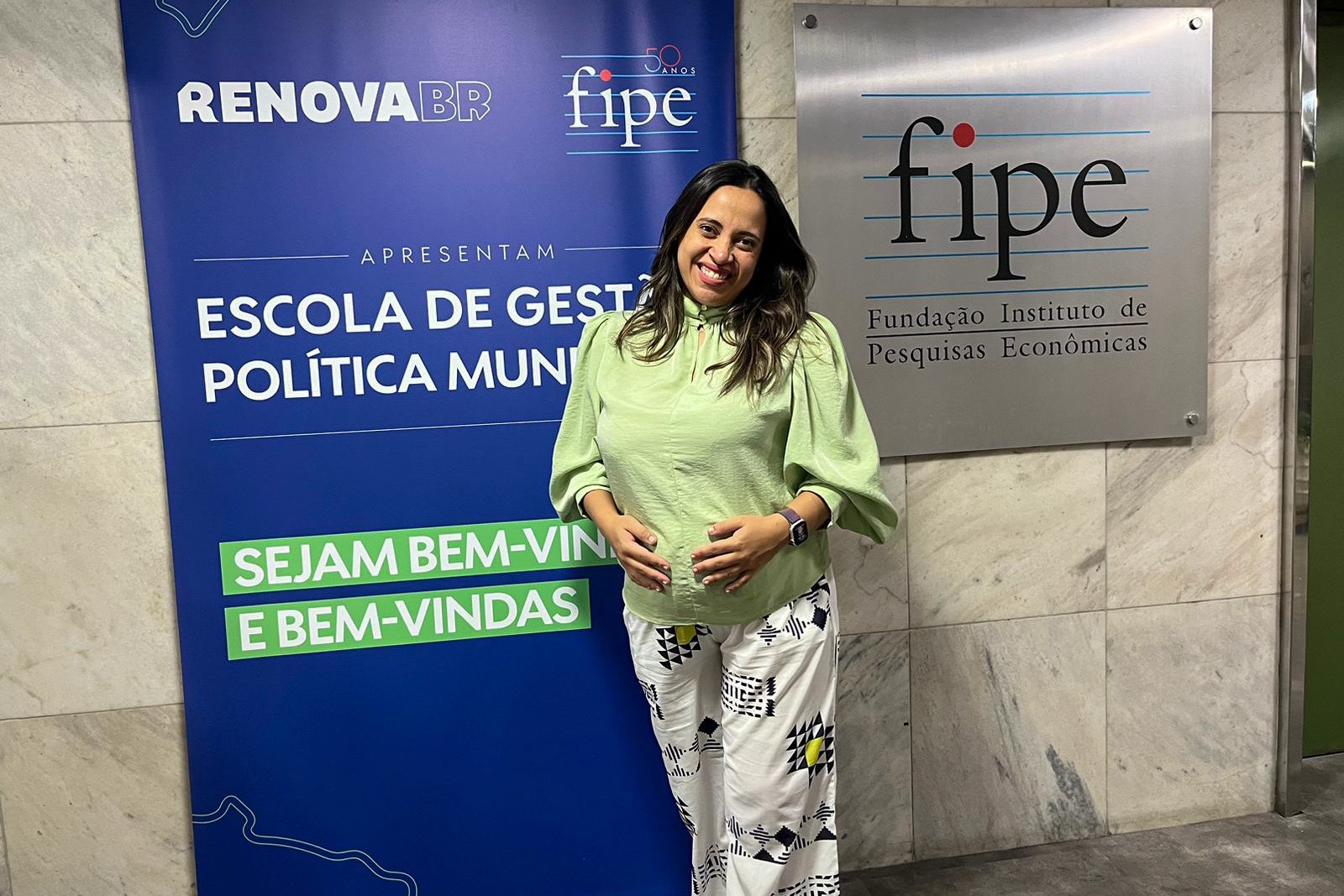 Aline Nascimento participa de jornada de formação em São Paulo