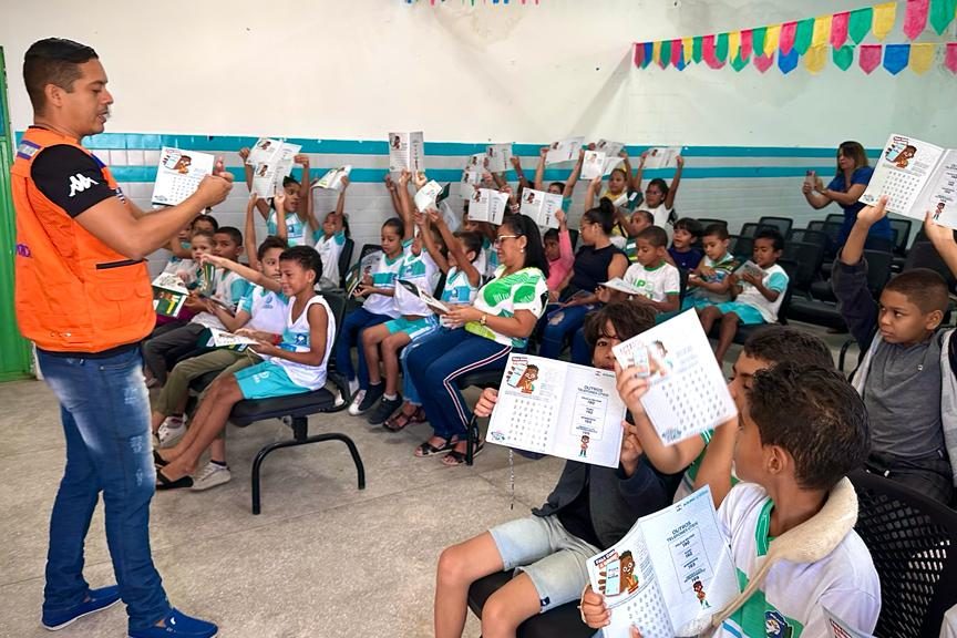 Ipojuca lança projeto Defesa Civil Amiga das Crianças nas escolas