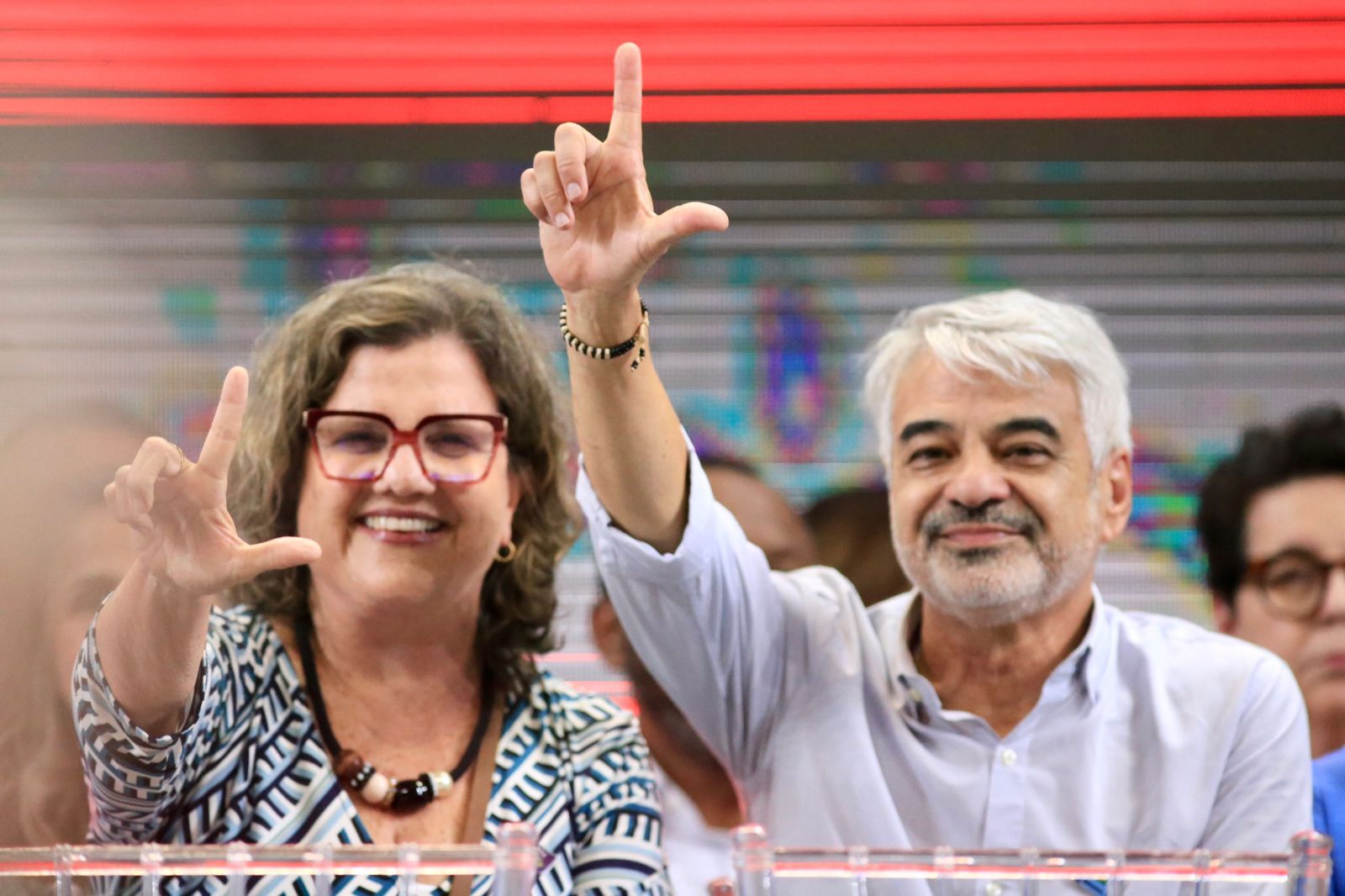 Teresa e Humberto comemoram recursos para novo campus da Univasf
