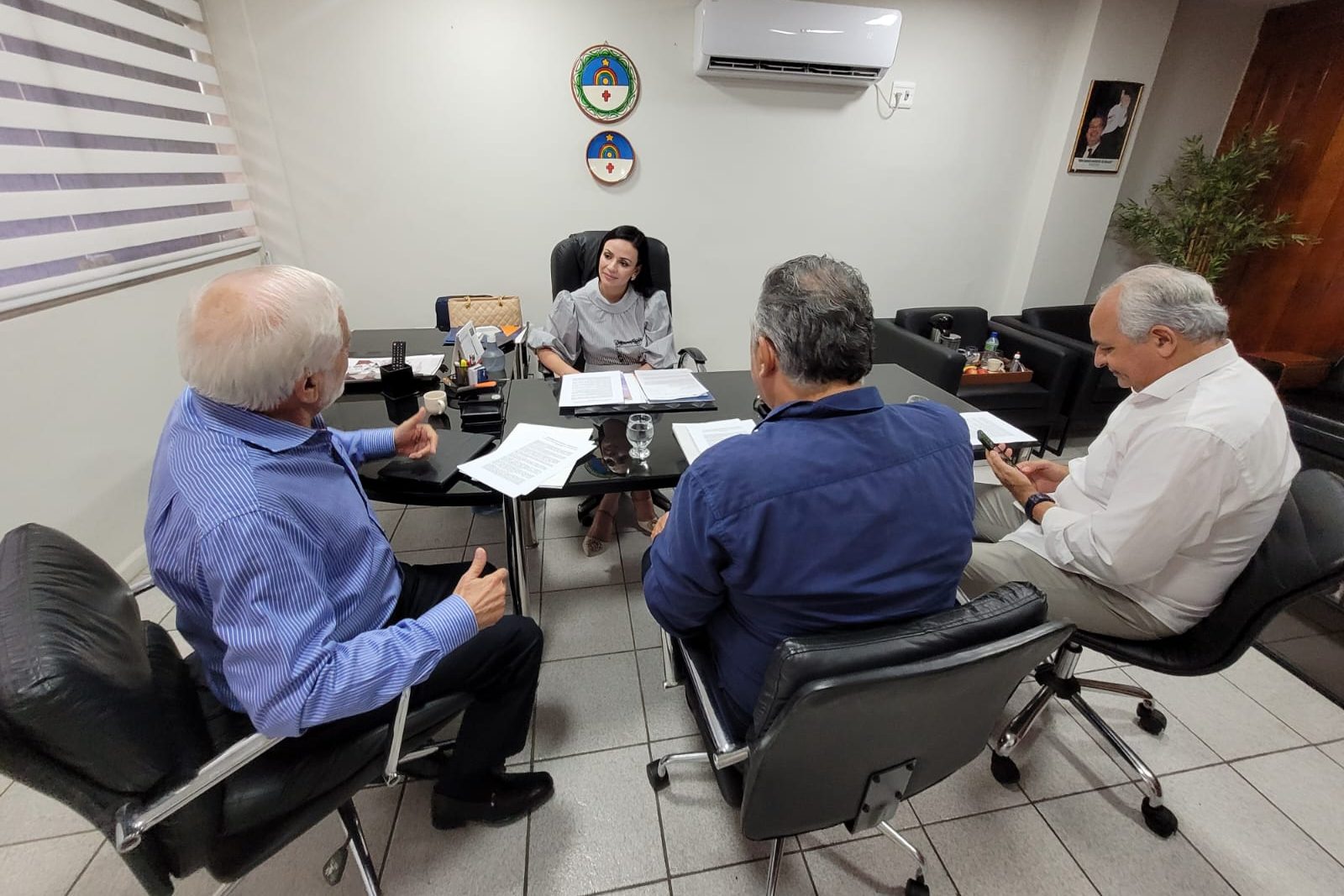 Presidente da Amupe recebe mobilização de representantes sindicais em prol da Transnordestina