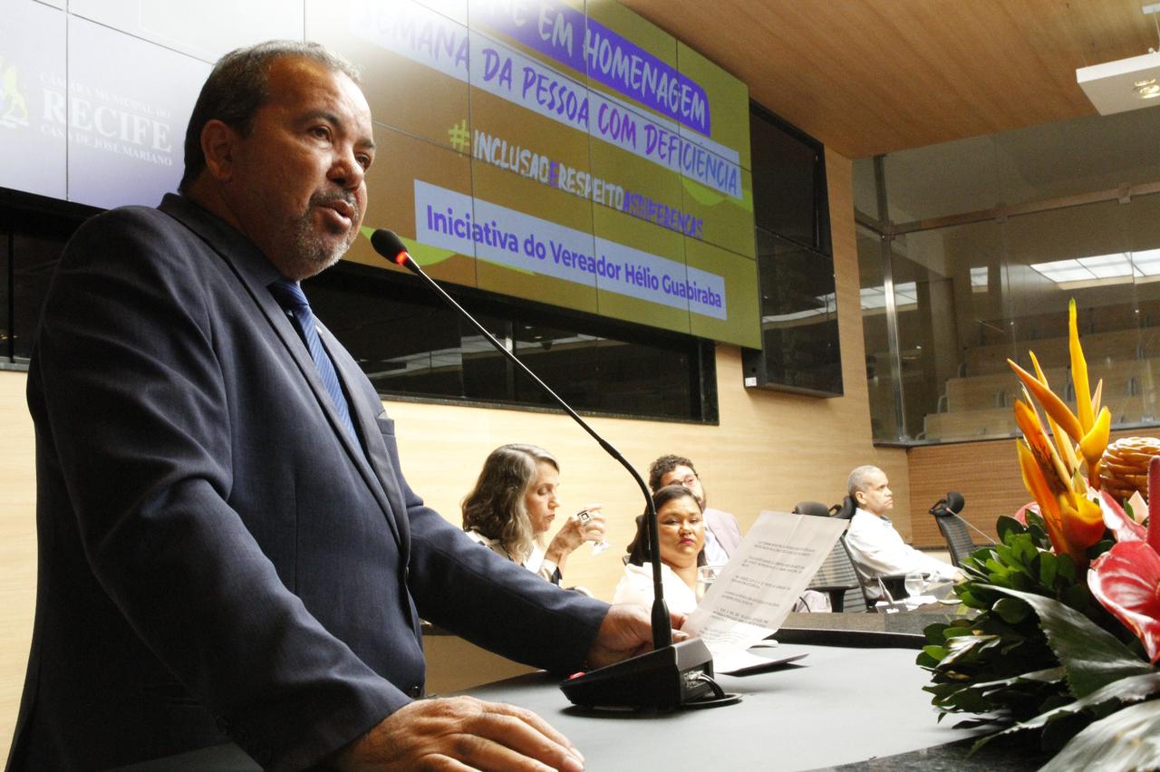 Sessão Solene no Recife marca Semana da Pessoa com Deficiência