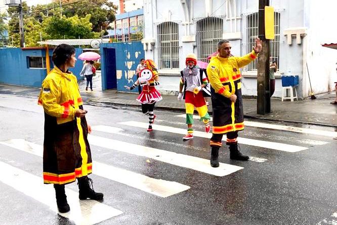 Ação educativa do Detran-PE destaca Dia do Pedestre