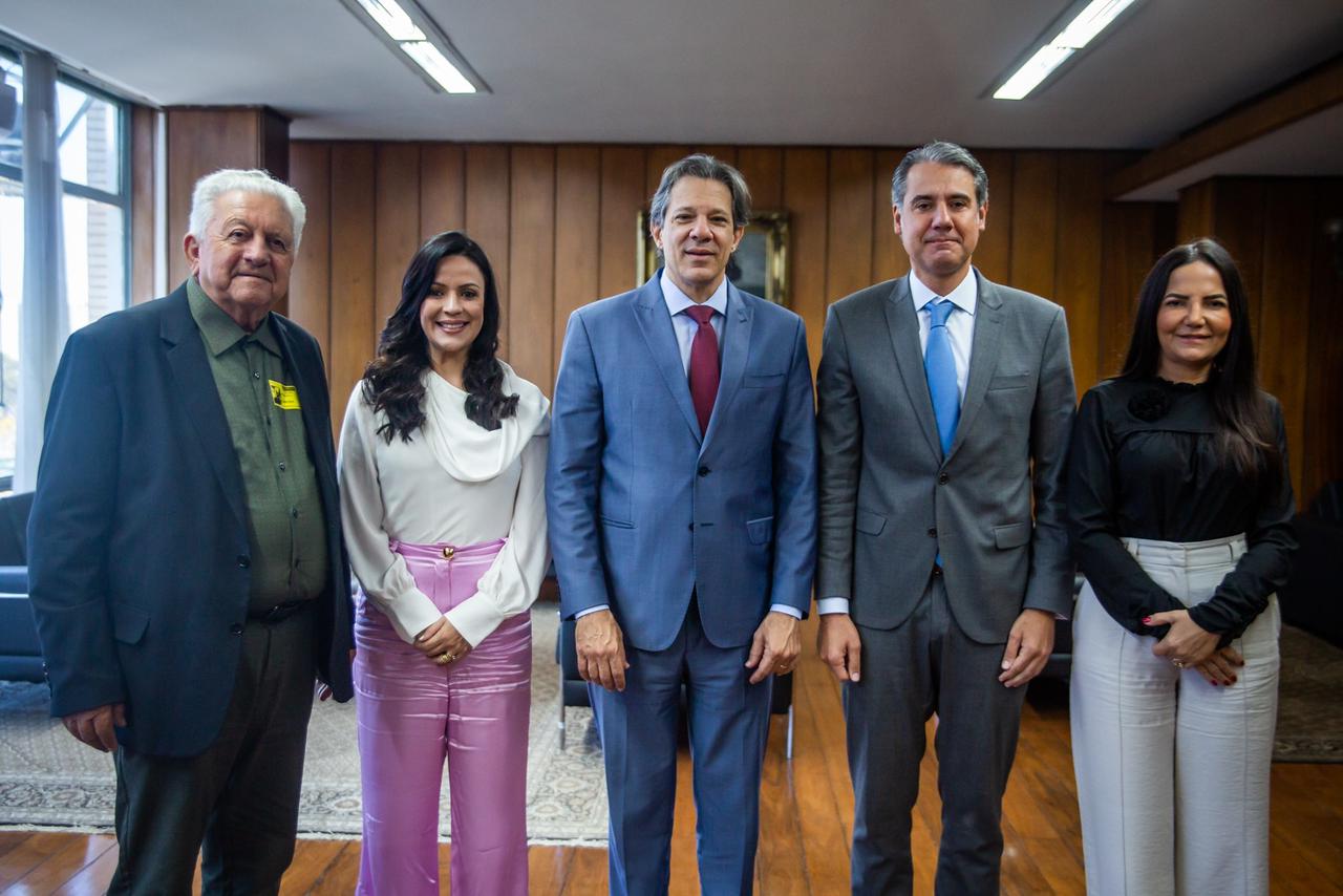 Em encontro com Haddad, Márcia Conrado debate redução no repasse do FPM