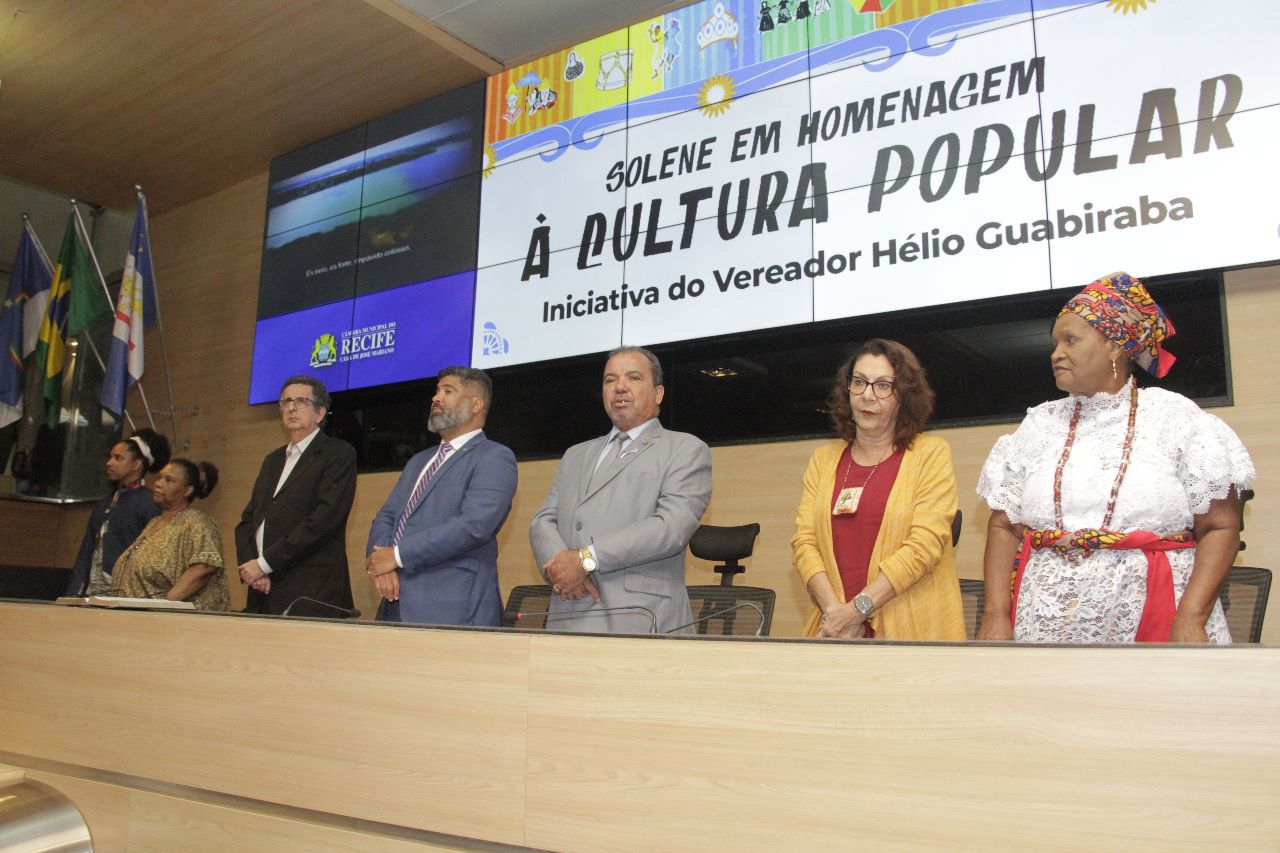 Hélio Guabiraba celebra a Cultura Popular em Sessão Solene na Câmara do Recife