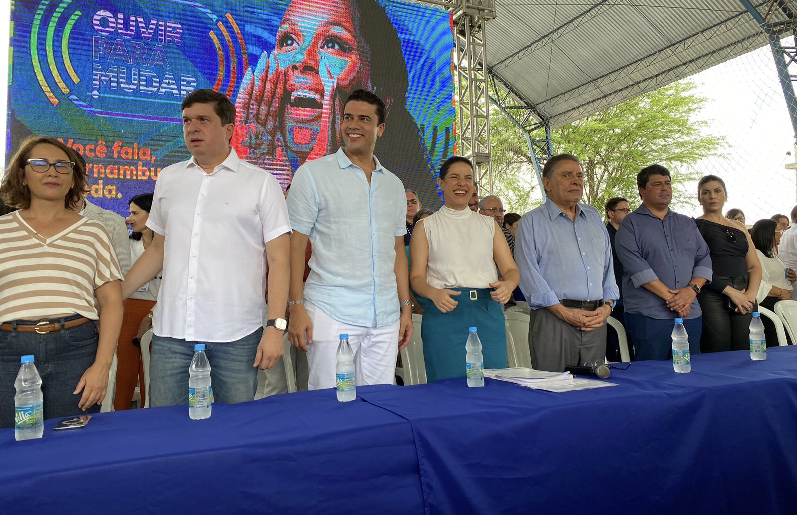 Fernando Rodolfo e Rosa Amorim ausentes do evento do Estado em Caruaru