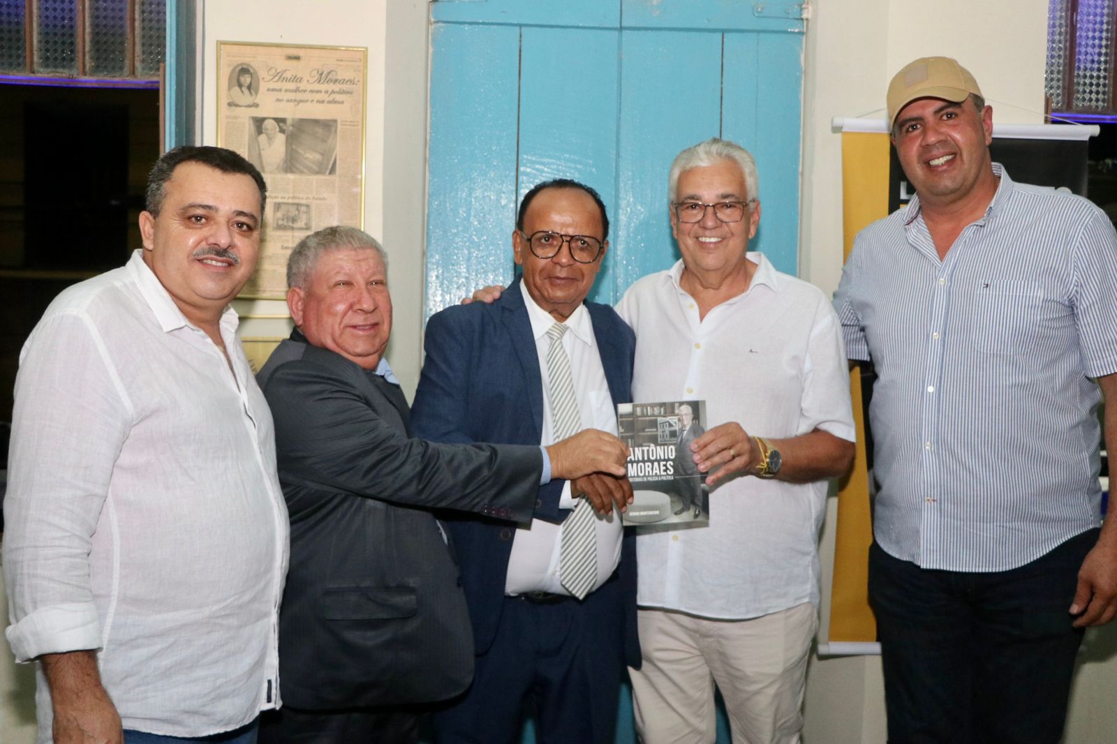 Deputado Antônio Moraes lança biografia em Macaparana
