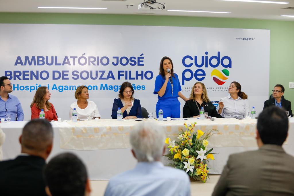 Raquel inaugura novo prédio e ampliação do Hospital Agamenon Magalhães