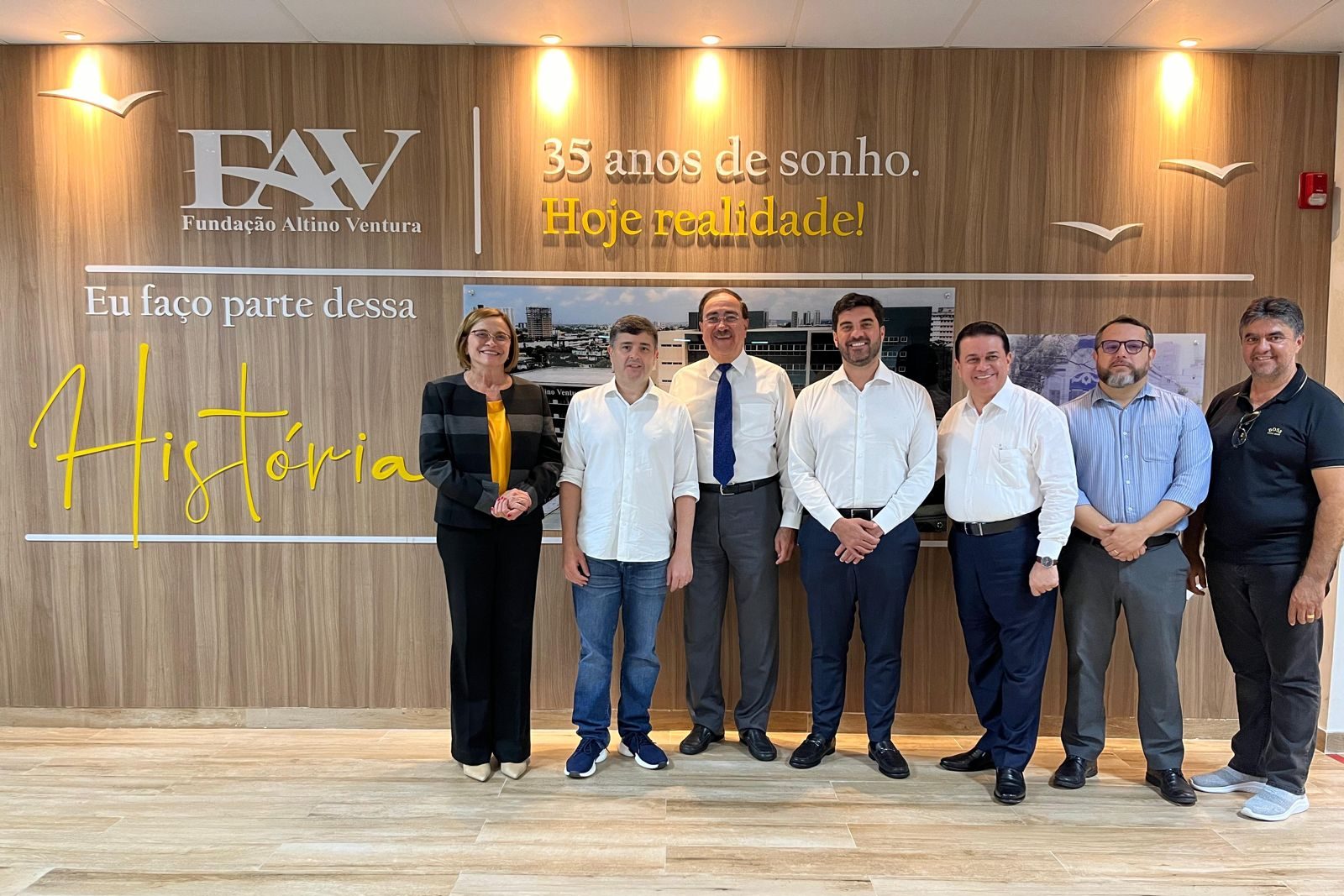 Deputados do PP reforçam compromisso com a Fundação Altino Ventura