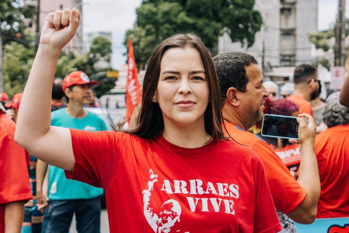 Maria Arraes participa do 29° Grito das Excluídas e Excluídos no Recife