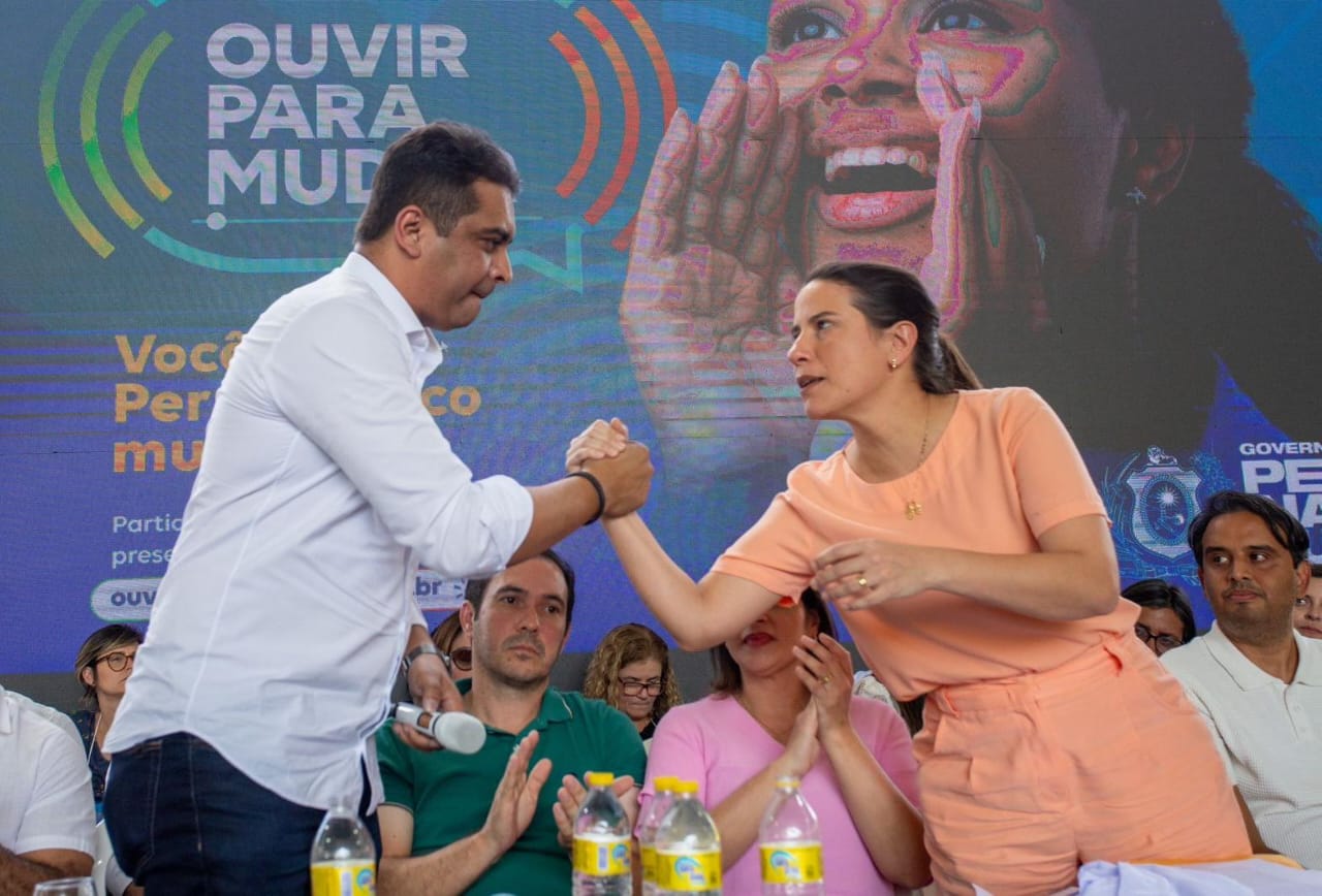 Rodolfo e Raquel reforçam parceria para trazer recursos a Pernambuco