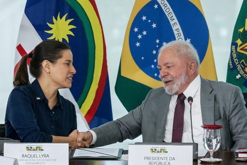 Visita de Lula altera agenda da governadora Raquel Lyra