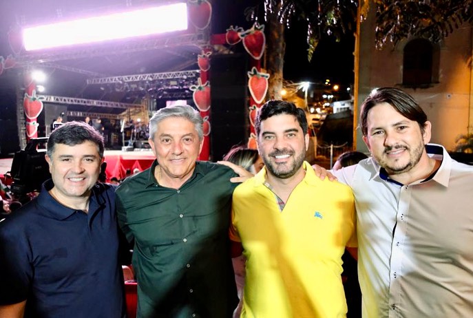 Eduardo da Fonte e Kaio Maniçoba participam do 1º Festival do Morango