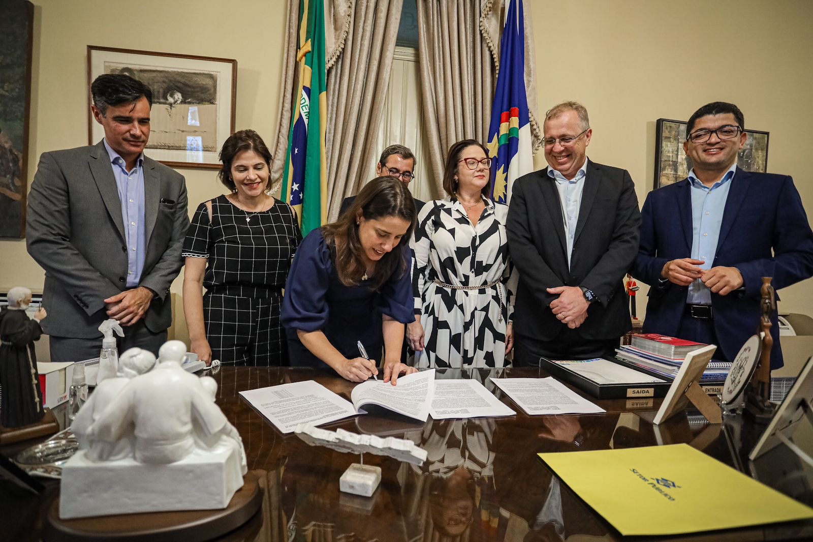 Raquel assina contrato de financiamento de R$ 197,6 milhões com o BB