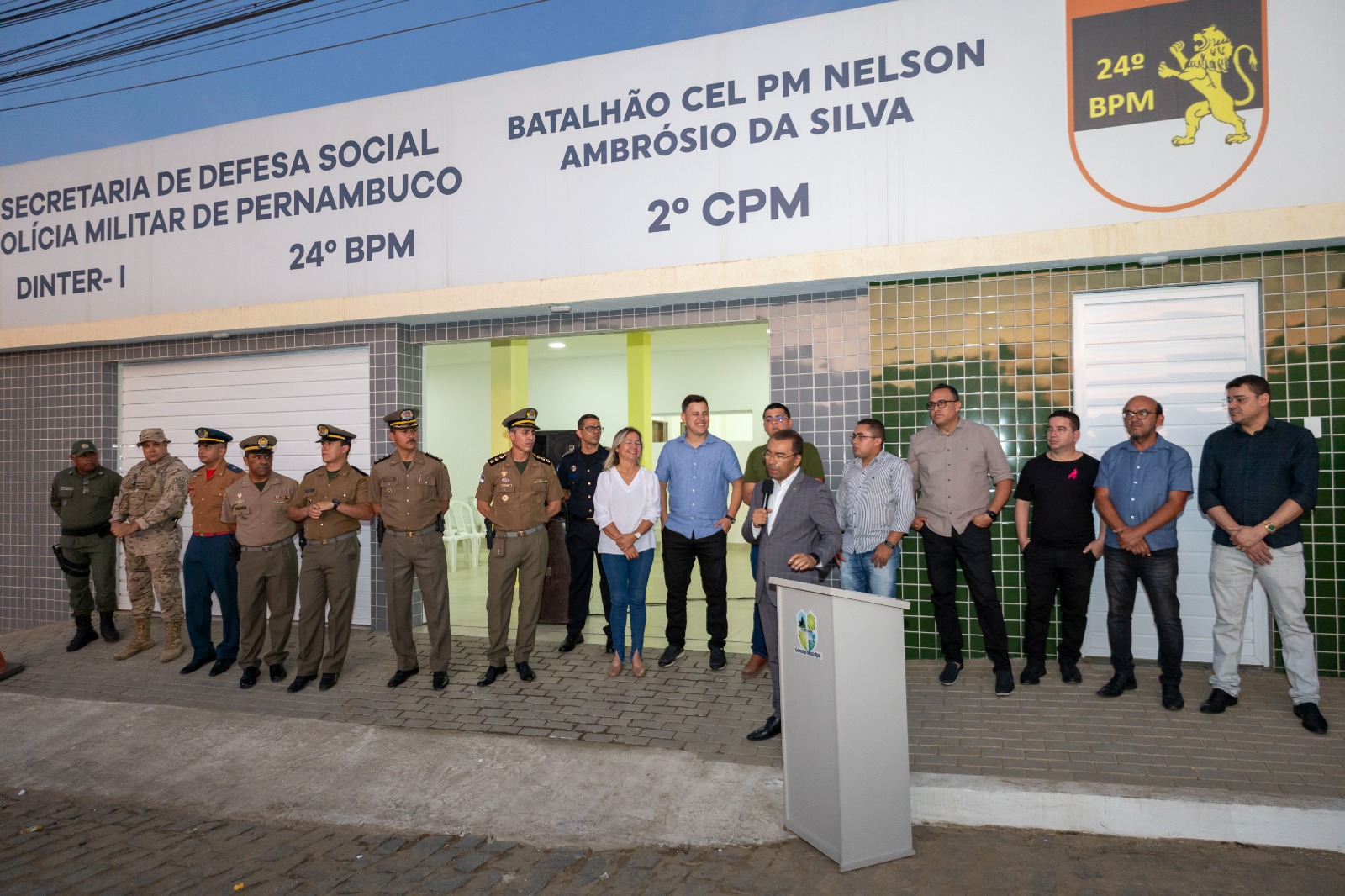 Prefeitura de Toritama entrega novas instalações para a PM