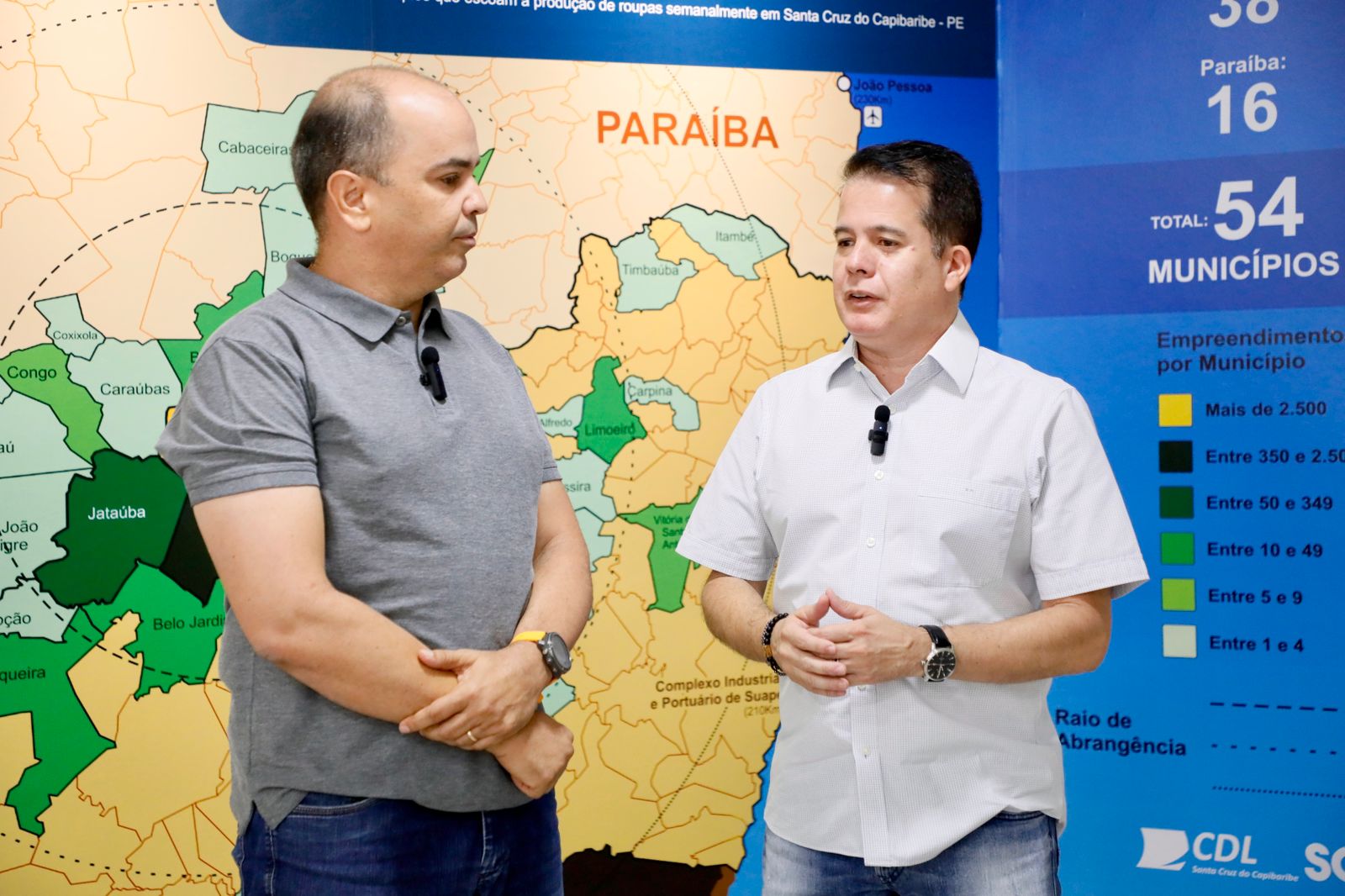 Edson Vieira se reúne com entidades empresariais em Santa Cruz e Toritama