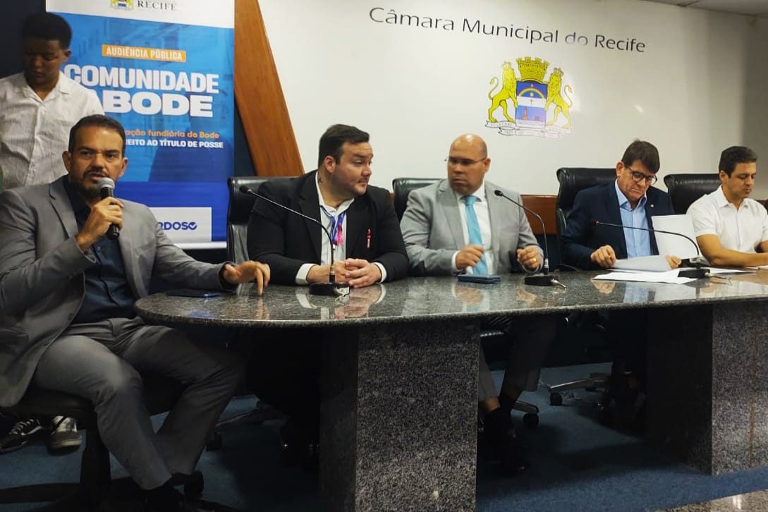 Comunidade do Bode foi alvo de debate na Câmara Municipal do Recife