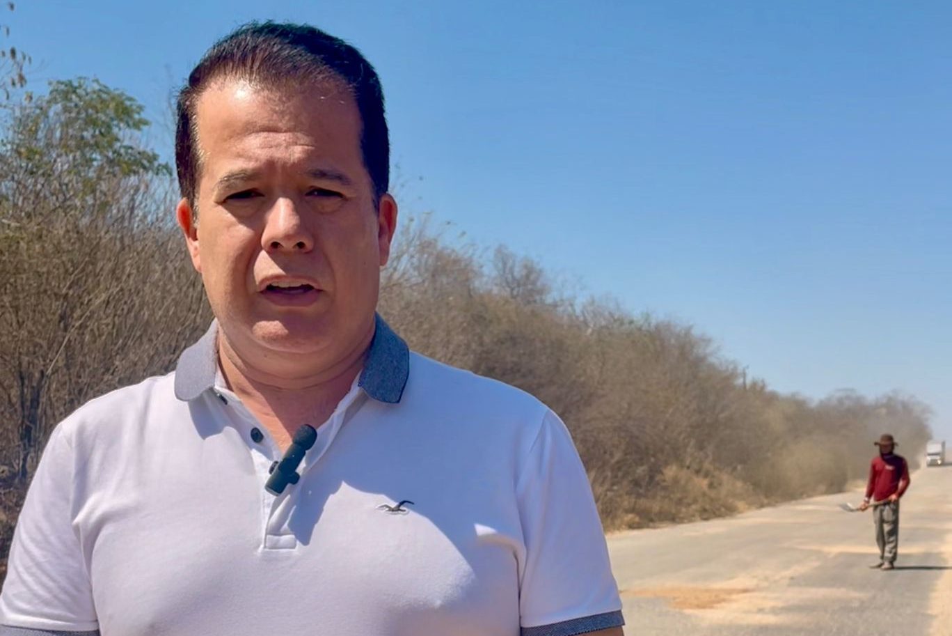 Deputado Edson Vieira cobra melhorias na PE-265