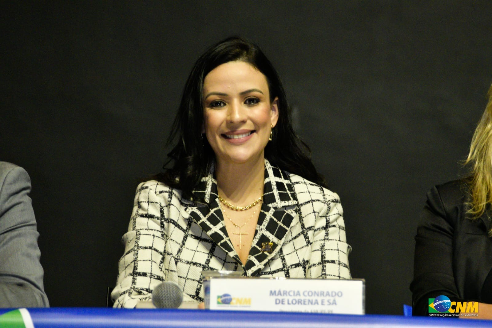 Márcia Conrado comemora sanção de compensação do FPM