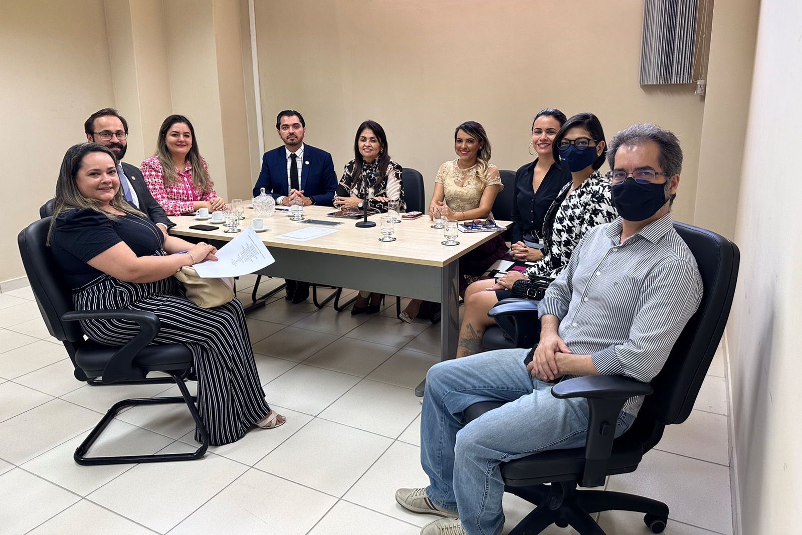 OAB Caruaru se reúne com representantes da Diretoria Cível e Banco do Brasil