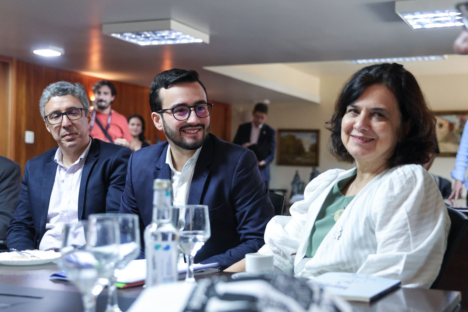 Lula da Fonte recebe ministra da Saúde em Pernambuco