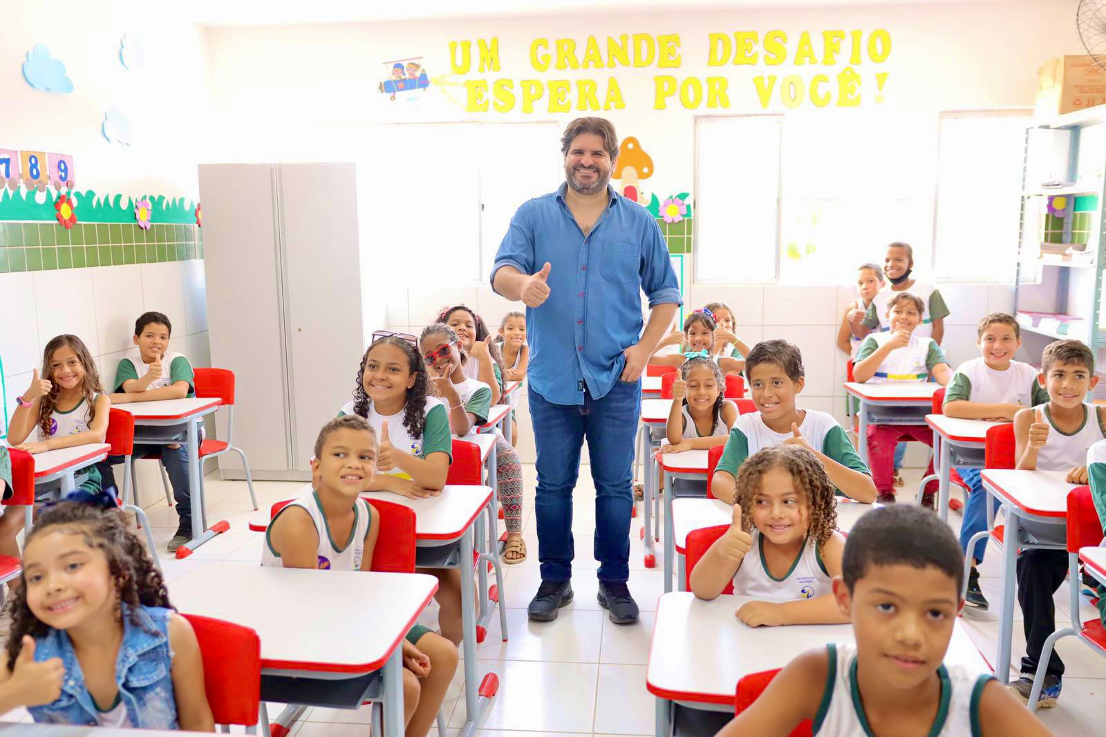 Mais uma escola inaugurada em São Lourenço na gestão Vinícius Labanca