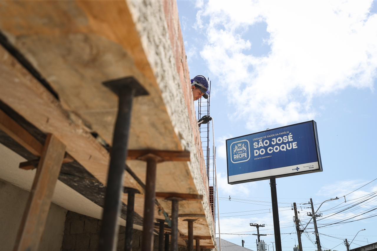 Prefeitura do Recife avança com requalificação da USF no Coque
