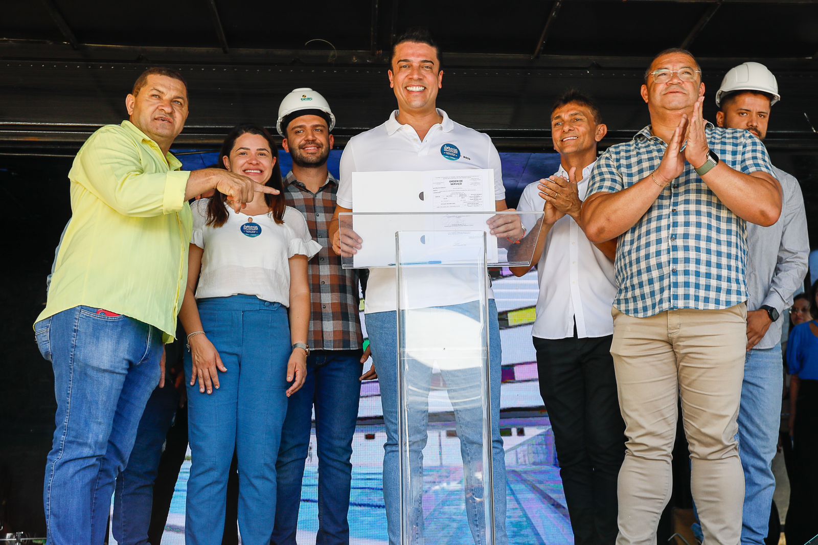 Rodrigo Pinheiro autoriza início da construção de nova escola municipal