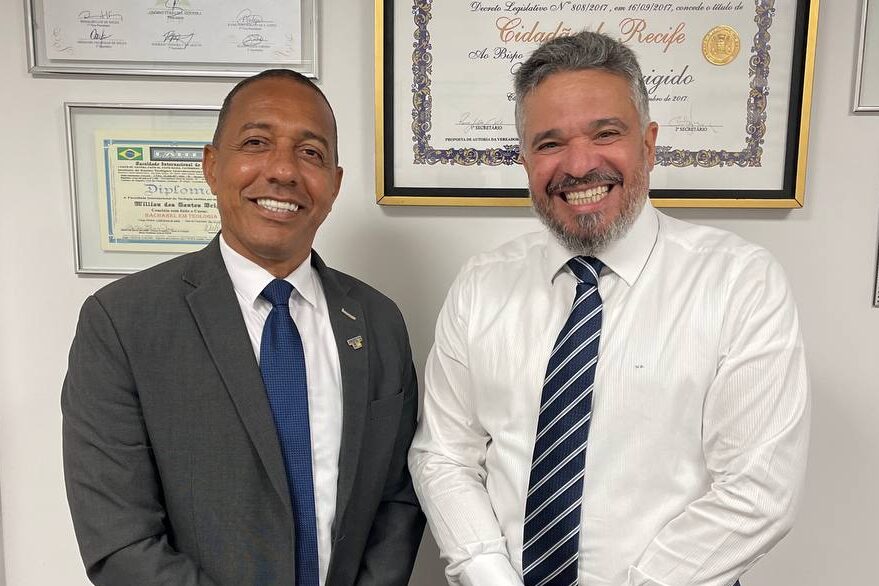 William Brigido e Professor Lupércio estreitam laços políticos 