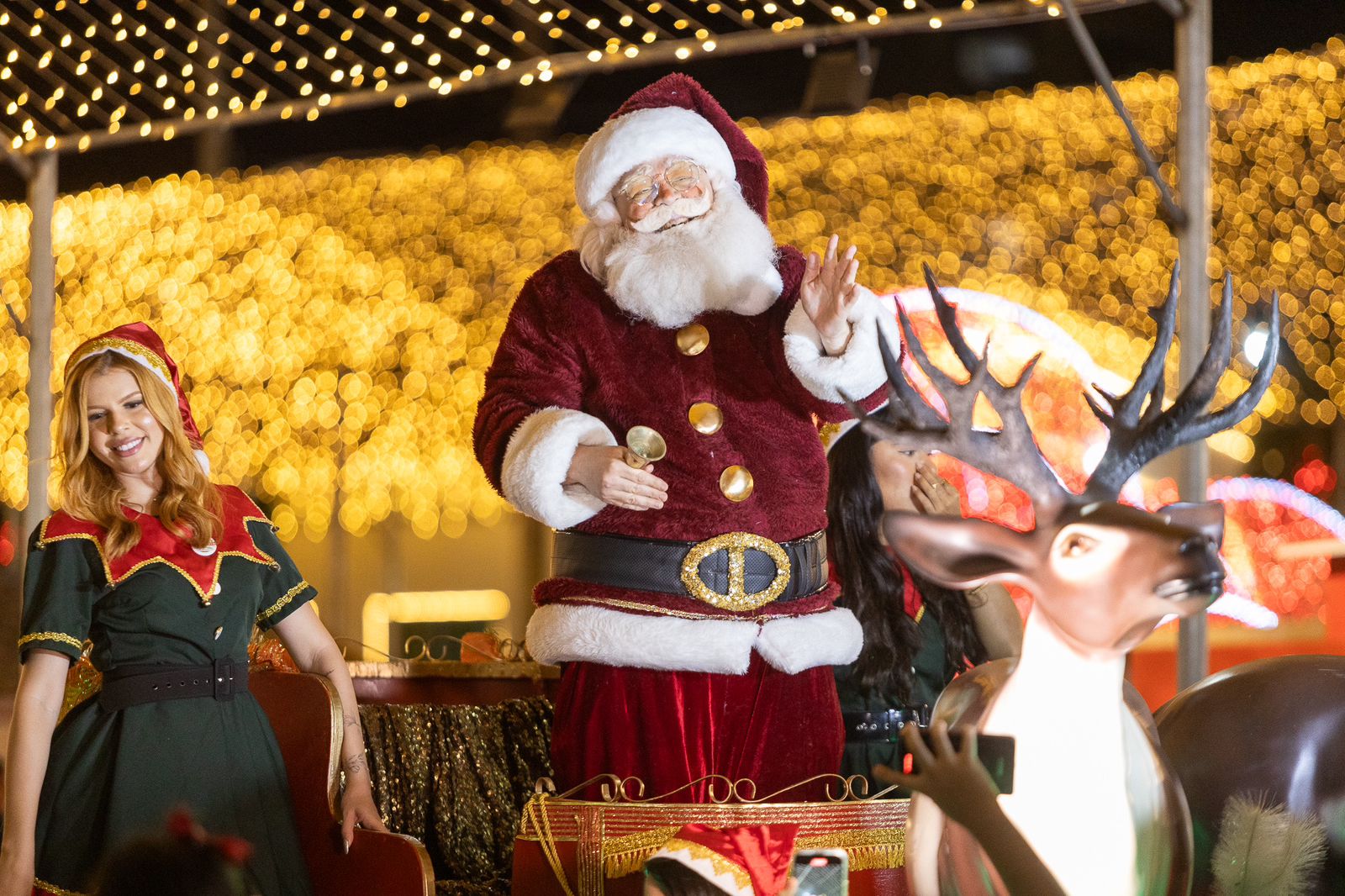 Cerca de 50 mil pessoas prestigiam o 1º final de semana do Natal Encantado