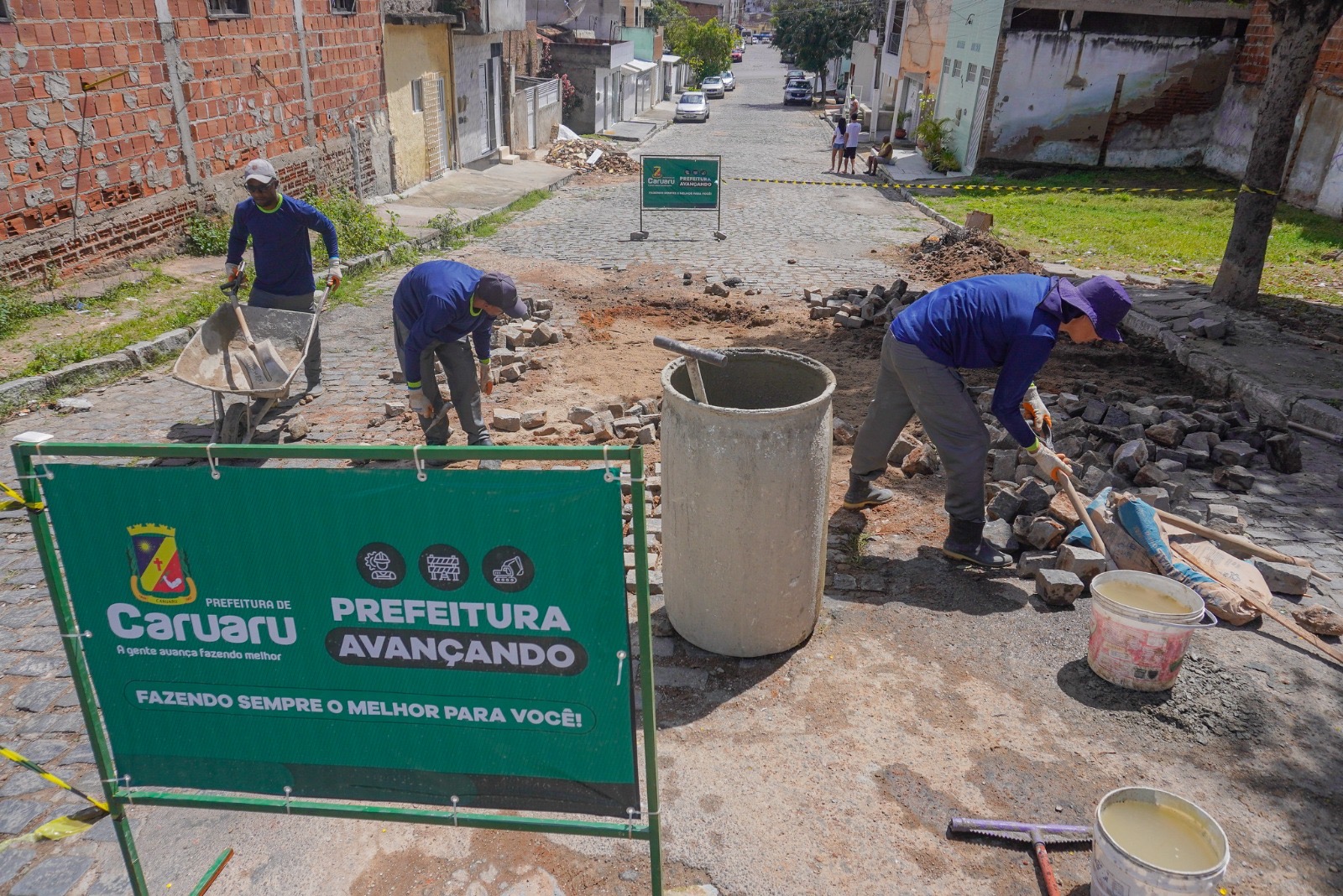 Operações da Secretaria de Obras de Caruaru fecham 2023 em alta