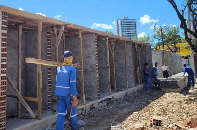 Codevasf avança com o novo pátio da Feira de Casa Amarela, em Recife
