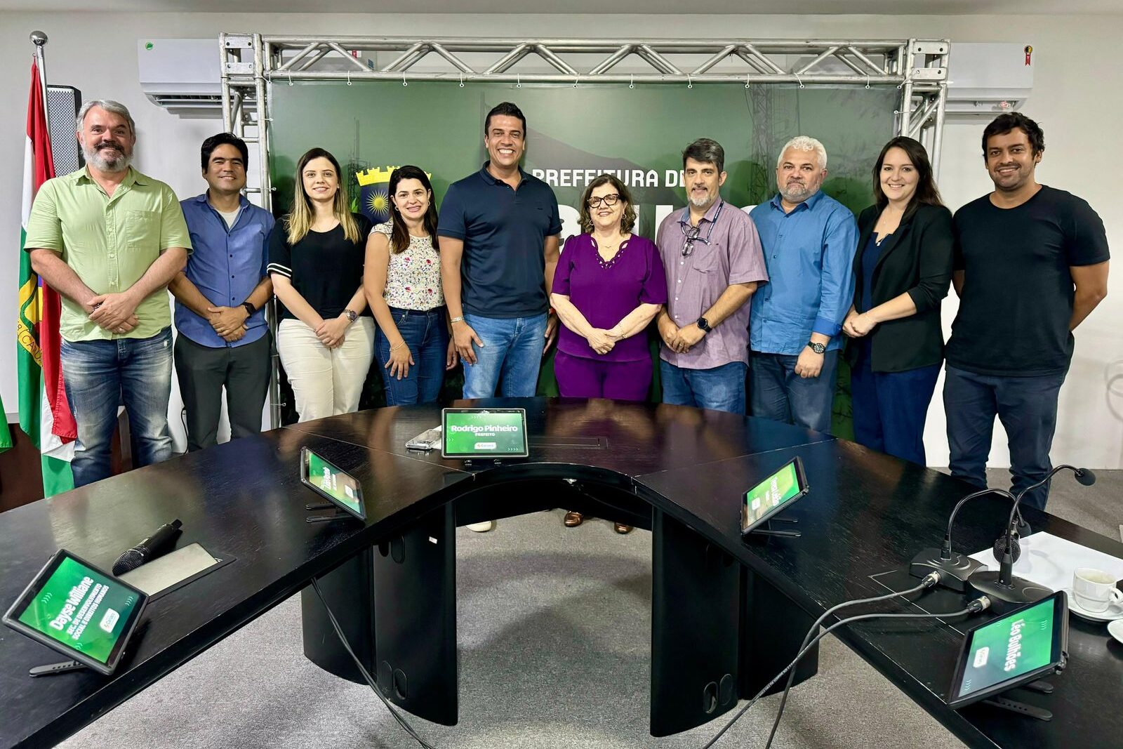 Rodrigo e Teresa discutem emendas parlamentares para Caruaru