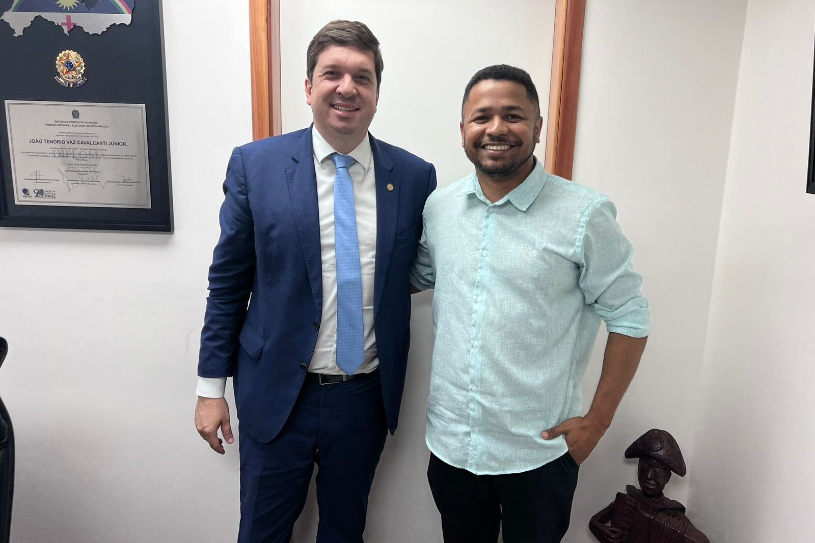 Dr. Wellington Gomes e Joãozinho Tenório discutem ações para Ribeirão